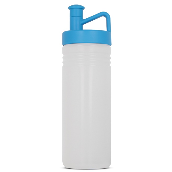 Sportflasche im TopActive Design mit egonomischem Deckel, 500 ml farbe transparentes hellblau