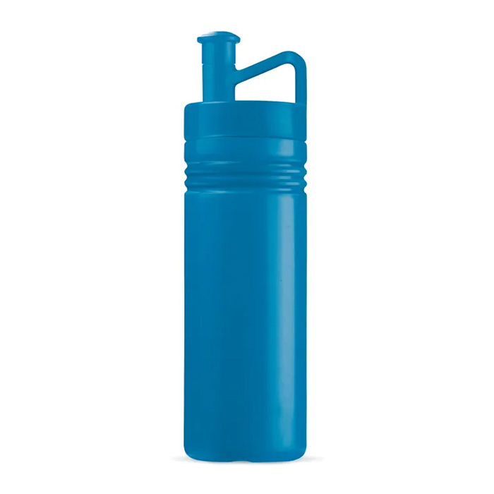 Sportflasche im TopActive Design mit egonomischem Deckel, 500 ml farbe hellblau