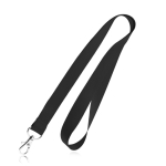 Lanyard für Firmen als Mitarbeitergeschenk bedrucken farbe schwarz