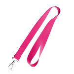 Lanyard für Firmen als Mitarbeitergeschenk bedrucken farbe rosa