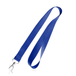 Lanyard für Firmen als Mitarbeitergeschenk bedrucken farbe köngisblau