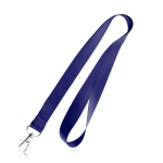 Lanyard für Firmen als Mitarbeitergeschenk bedrucken farbe marineblau