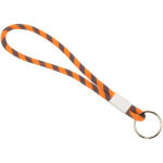 Verstellbares Lanyard mit Schlüsselring farbe neonorange