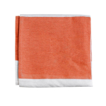 Strandtuch aus Baumwolle und Polyester, 90 x 180 cm,180 g/m2 farbe orange