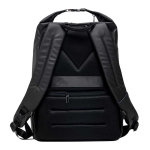 Rucksack mit wasserdichtem Reißverschluss und USB-Ladefunktion 15,6” farbe schwarz