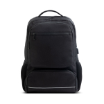 Rucksack für Laptop mit Thermotasche und Ladekabel, 15,6” farbe schwarz