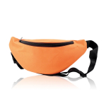 Verstellbare Bauchtasche aus 600D Polyester, ideal zum Wandern farbe orange