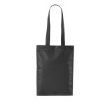 Non-Woven-Tasche mit langen Henkeln, ideal für Einkauf, 70 g/m2 farbe schwarz