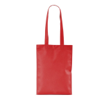 Non-Woven-Tasche mit langen Henkeln, ideal für Einkauf, 70 g/m2 farbe rot