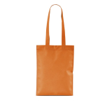 Non-Woven-Tasche mit langen Henkeln, ideal für Einkauf, 70 g/m2 farbe orange