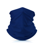 Schlauchschal aus Polyester und Elasthan zum Schutz von Mund und Nase farbe marineblau