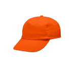 Kinderkappe aus Polyester mit 5 Paneelen bedrucken, 125 g/m² farbe orange