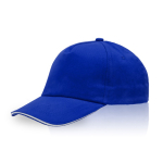 Cap aus Baumwoll-Twill mit verstellbarem Metallverschluss, 160 g/m² farbe köngisblau