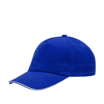 Cap aus Baumwoll-Twill mit verstellbarem Metallverschluss, 160 g/m² farbe köngisblau