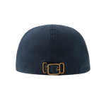 Basecap aus Baumwolle im Used-Look mit 5 Paneelen mit Verschluss farbe marineblau