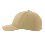 Baseballcap aus recycelter biologischer Baumwolle farbe khaki