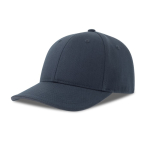 Baseballcap aus recycelter biologischer Baumwolle farbe marineblau