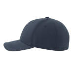 Baseballcap aus recycelter biologischer Baumwolle farbe marineblau