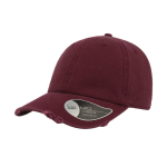 Military Cap im Used-Look aus Baumwolle, 280 g/m2 farbe bordeaux