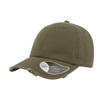 Military Cap im Used-Look aus Baumwolle, 280 g/m2 farbe olivgrün