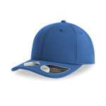 Basecap aus recyceltem Polyester mit Klettverschluss, 255 g/m2 farbe köngisblau