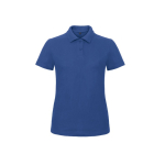 Kurzärmliges Damen-Poloshirt aus Piqué-Baumwolle, 180 g/m2, B&C farbe köngisblau