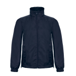 Wind- und wasserdichte Herrenjacke aus Polyester, B&C farbe marineblau