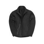 Herren-Softshelljacke aus Polyester-Stretch, 300 g/m2, B&C farbe schwarz