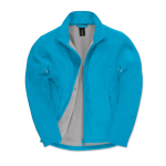 Herren-Softshelljacke aus Polyester-Stretch, 300 g/m2, B&C farbe lagunenblau