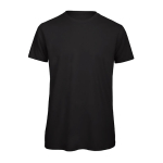 Kurzarm-T-Shirt für Herren aus Bio-Baumwolle, 140 g/m2, B&C farbe schwarz