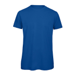 Kurzarm-T-Shirt für Herren aus Bio-Baumwolle, 140 g/m2, B&C farbe köngisblau