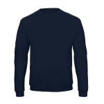 Rundhals-Sweatshirt u.a. aus Baumwolle, 270 g/m2, B&C farbe marineblau