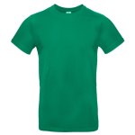 Kurzärmliges Herren-T-Shirt aus Baumwolle, 185 g/m2, B&C farbe grün