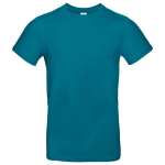 Kurzärmliges Herren-T-Shirt aus Baumwolle, 185 g/m2, B&C farbe bondi blau