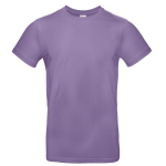 Kurzärmliges Herren-T-Shirt aus Baumwolle, 185 g/m2, B&C farbe violett