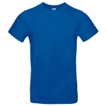 Kurzärmliges Herren-T-Shirt aus Baumwolle, 185 g/m2, B&C farbe köngisblau