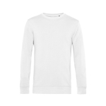 Rundhals-Sweatshirt aus Bio-Baumwolle, 280 g/m2, B&C farbe weiß