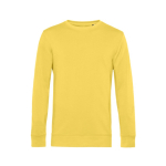 Rundhals-Sweatshirt aus Bio-Baumwolle, 280 g/m2, B&C farbe gelb