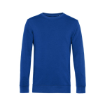 Rundhals-Sweatshirt aus Bio-Baumwolle, 280 g/m2, B&C farbe köngisblau