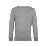 Rundhals-Sweatshirt aus Bio-Baumwolle, 280 g/m2, B&C farbe hellgrau