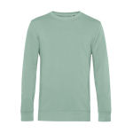 Rundhals-Sweatshirt aus Bio-Baumwolle, 280 g/m2, B&C farbe mintgrün