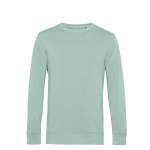 Rundhals-Sweatshirt aus Bio-Baumwolle, 280 g/m2, B&C farbe mintgrün