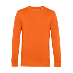 Rundhals-Sweatshirt aus Bio-Baumwolle, 280 g/m2, B&C farbe dunkelorange