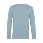 Rundhals-Sweatshirt aus Bio-Baumwolle, 280 g/m2, B&C farbe blaugrau