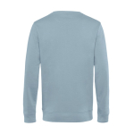 Rundhals-Sweatshirt aus Bio-Baumwolle, 280 g/m2, B&C farbe blaugrau