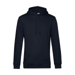 Damen-Sweatshirtjacke aus Baumwolle mit Reißverschluss, 280 g/m2, B&C farbe marineblau