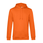 Damen-Sweatshirtjacke aus Baumwolle mit Reißverschluss, 280 g/m2, B&C farbe dunkelorange