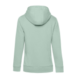 Damen-Sweatshirt aus recycelter Baumwolle und Polyester, 280 g/m2, B&C farbe mintgrün