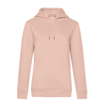 Damen-Sweatshirt aus recycelter Baumwolle und Polyester, 280 g/m2, B&C farbe pastellrose