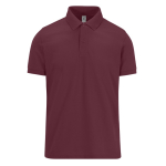 Klassisches Unisex-Kurzarm-Poloshirt aus Baumwolle, 180 g/m2, B&C farbe bordeaux